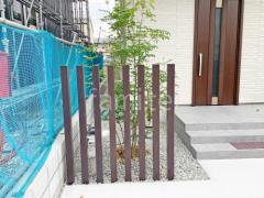 木製調デザインアルミ角柱 プランパーツ 角材 シンボルツリー シマトネリコ 常緑樹 植栽